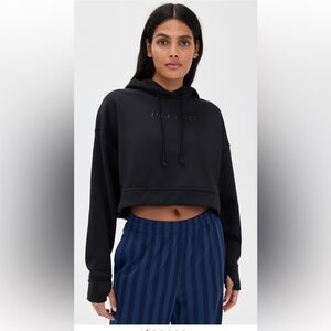 NWT Nike Pro Therma-Fit Cropped Oversized Hoodie Small $90